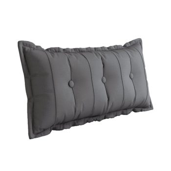 headboard pillow large body pillow gray 3121 pebble pillows