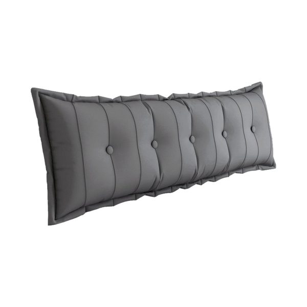 headboard pillow large body pillow gray 3122 pebble pillows