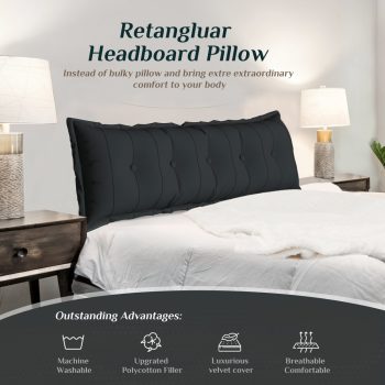 large reading pillow body pillow black 3154 pebble pillows