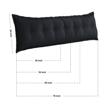 large reading pillow body pillow black 3156 pebble pillows