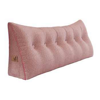 large wedge reading pillow pink 3044 pebble pillows